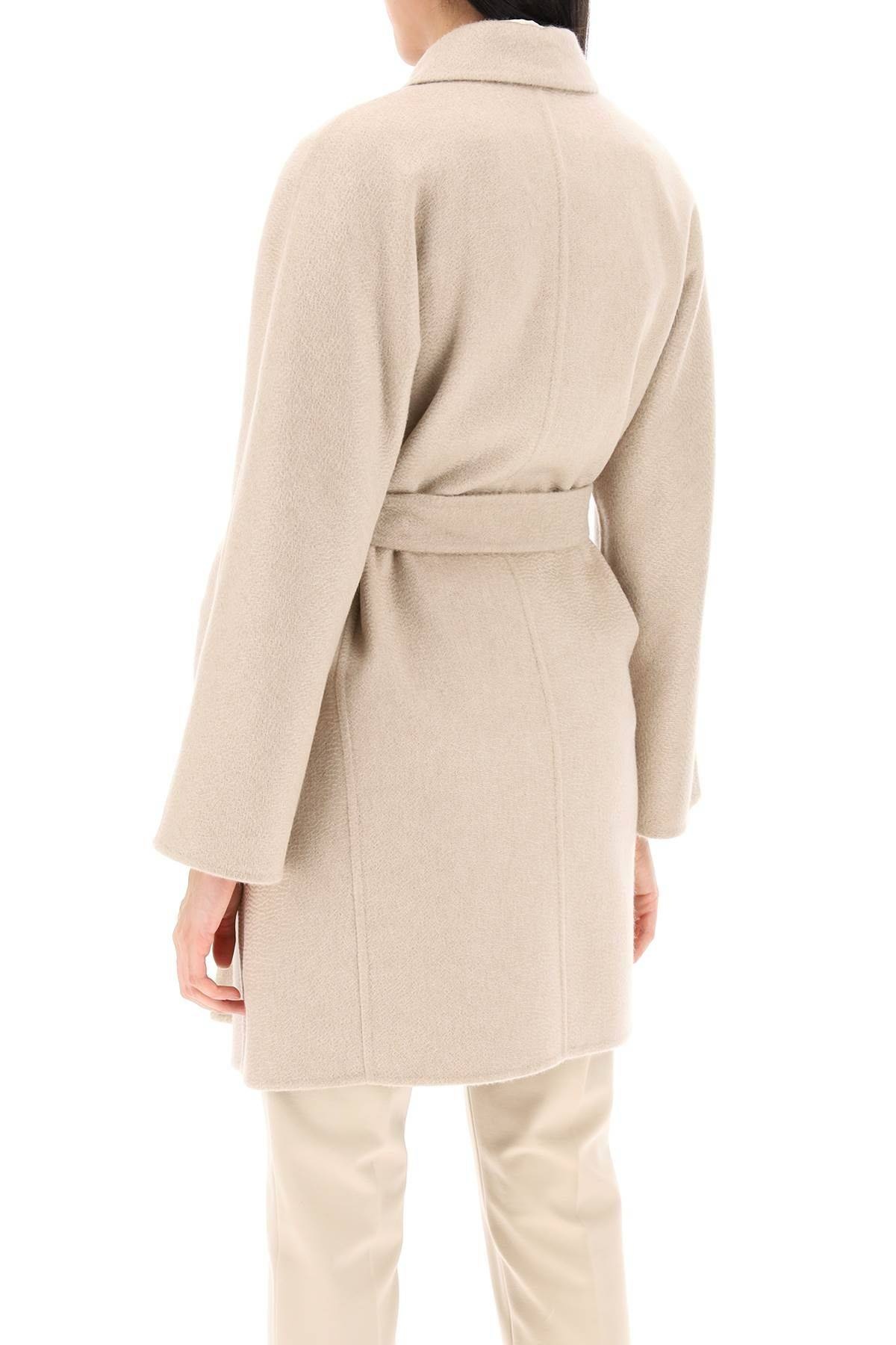 コート Max Mara Harold Cashmere Wrap Coat Max Mara - Harold cashmere coat Beige - The Corner