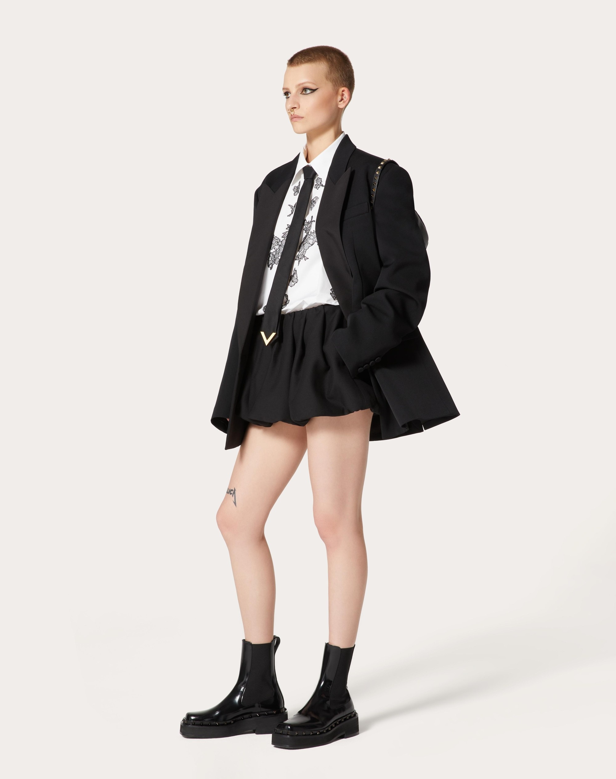 EMBROIDERED COMPACT POPELINE SHIRT - 2