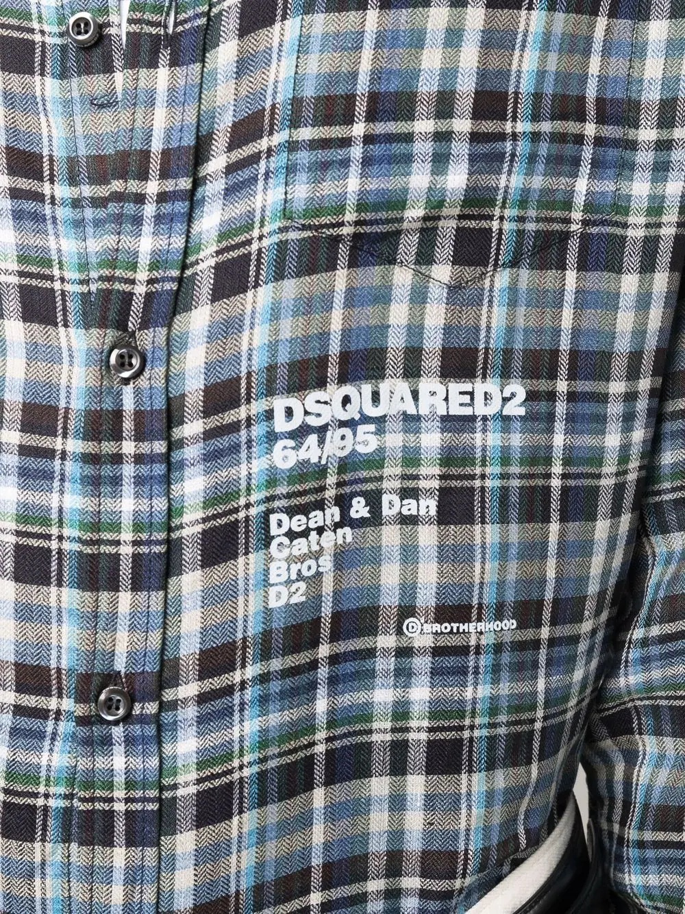 Relax Dan linen plaid shirt - 5