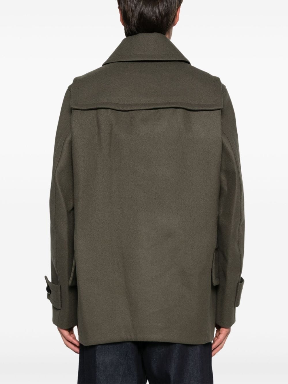 wool duffle coat - 4