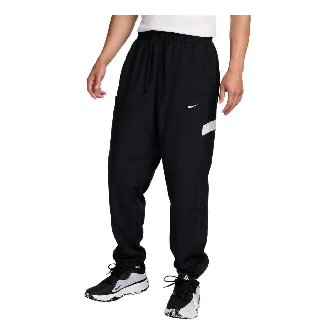 Nike Icon Woven Basketball Pants Asia Sizing 'Black White' FZ0251-010 - 1