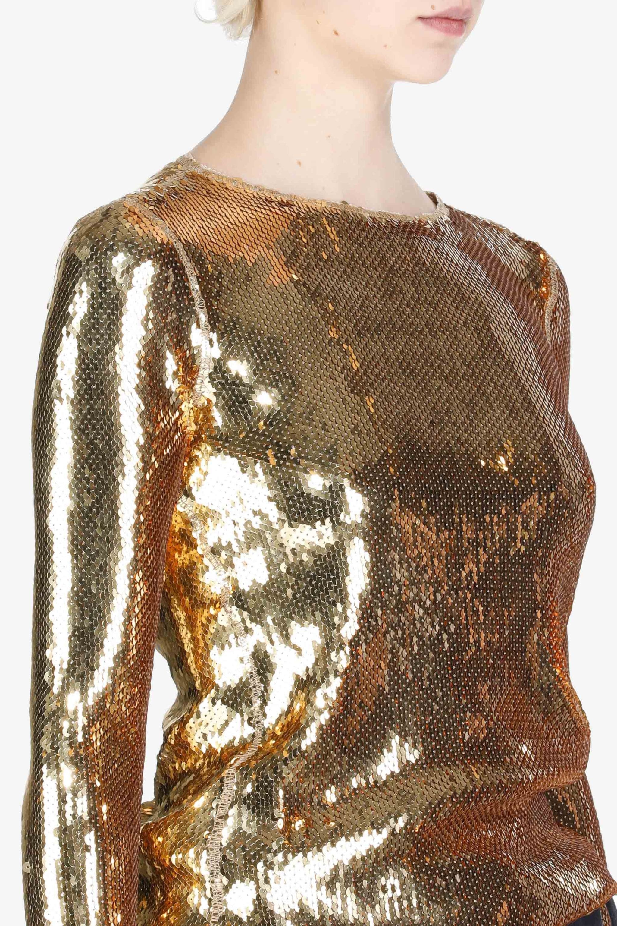 SEQUIN-EMBELLISHED TOP - 5