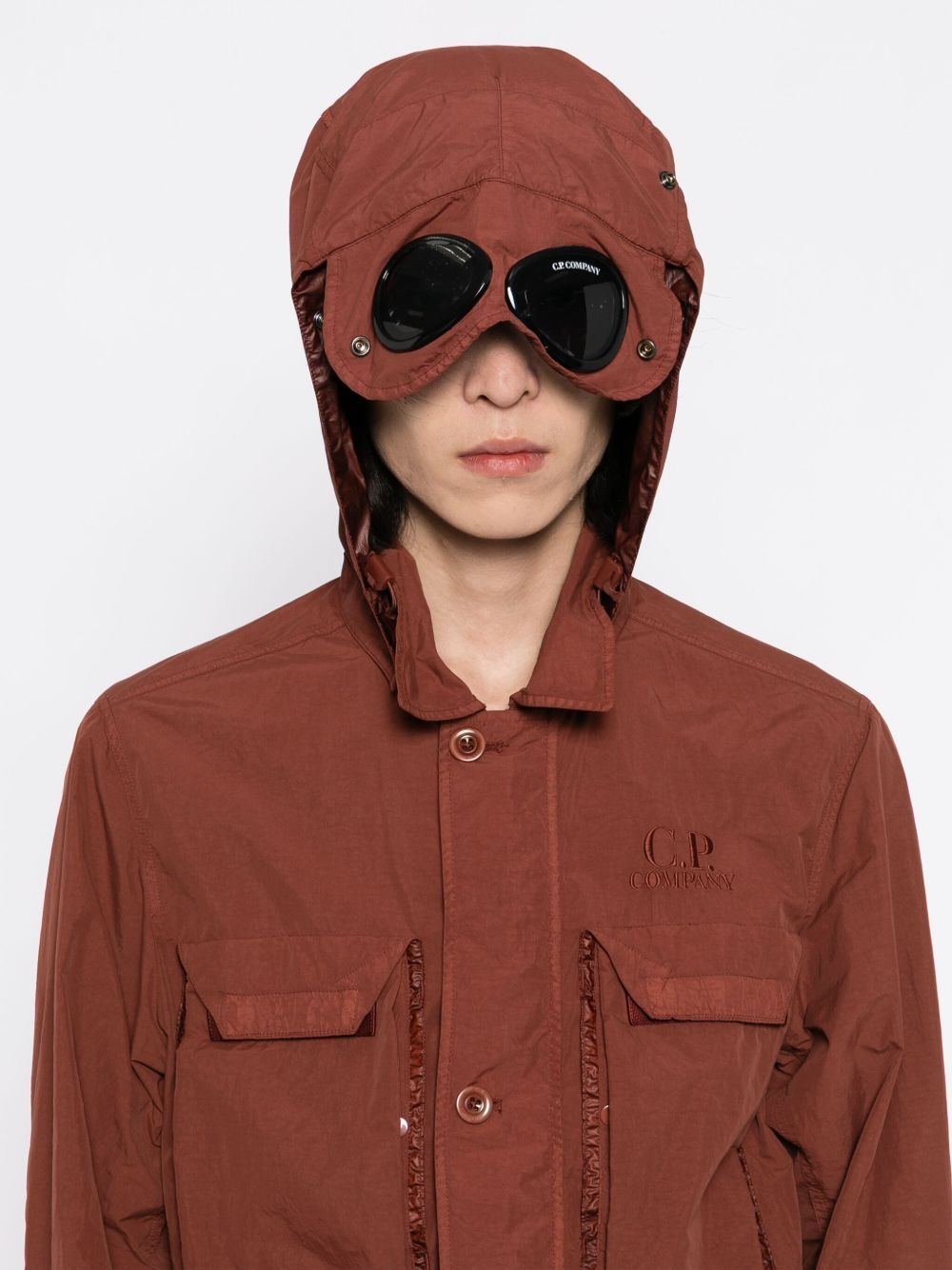 flatt goggle overshirt - 5