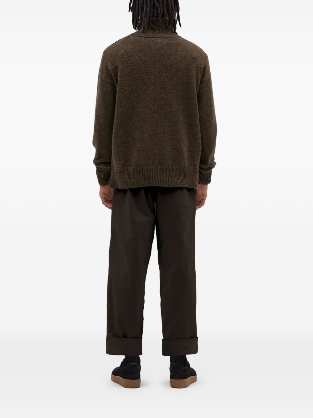 roll-neck merino sweater - 3