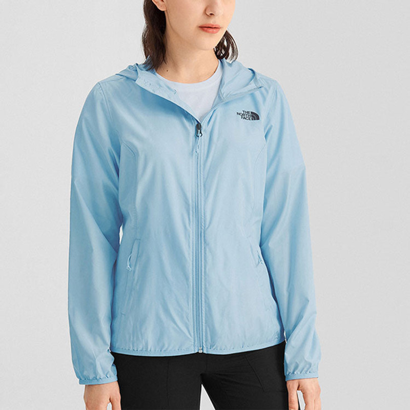 The North Face (WMNS) THE NORTH FACE SS22 Rain Jacket 'Blue' NF0A4NEJ-3R3 outlook
