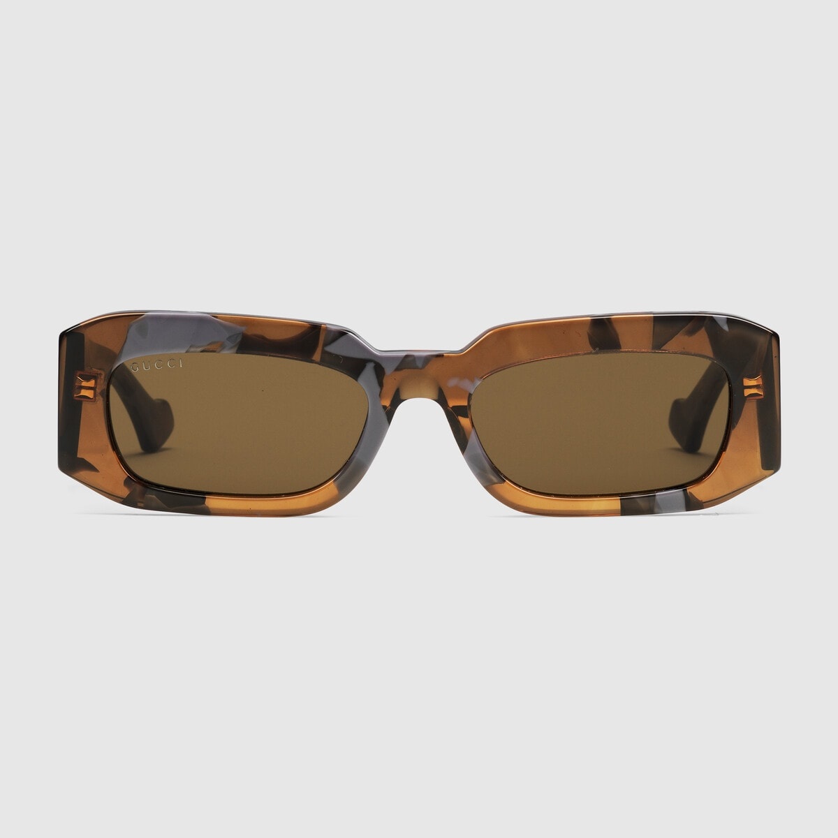 Rectangular frame sunglasses - 1