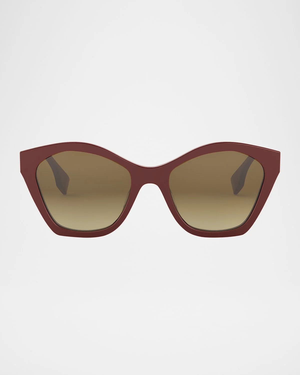 Lettering Square Acetate Sunglasses - 1