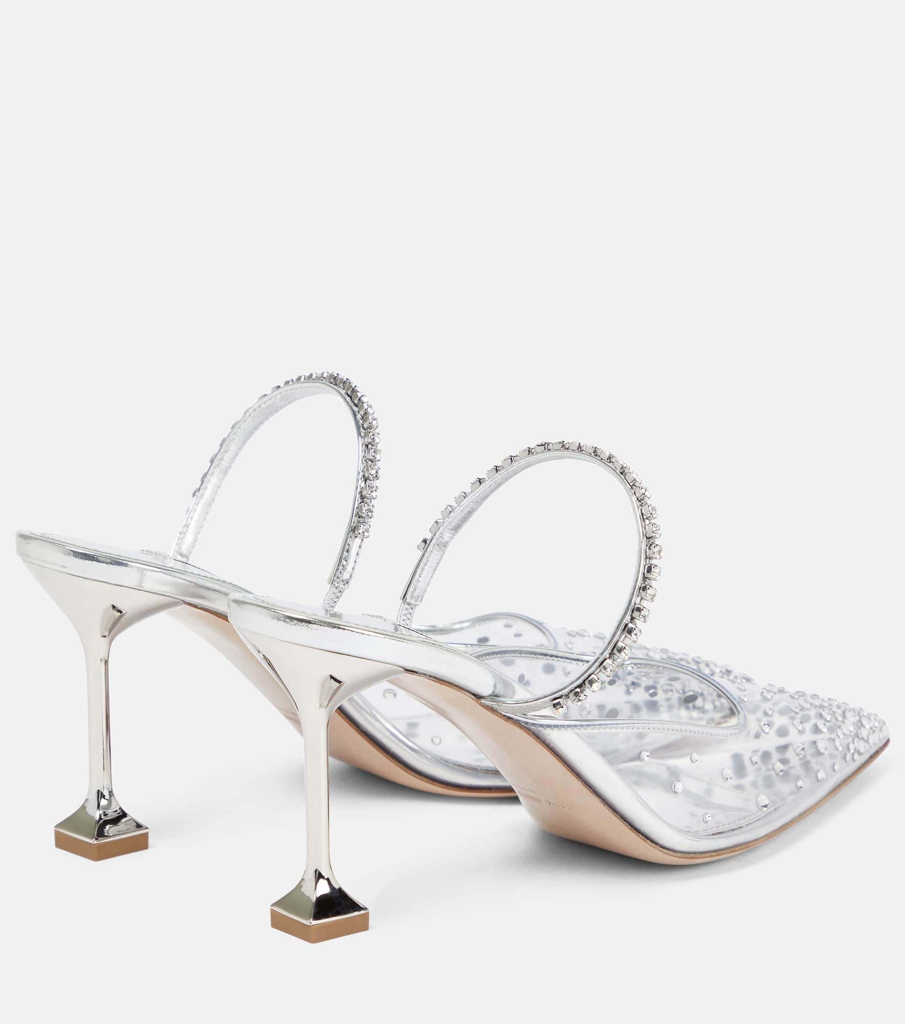 Crystal-embellished mules - 3