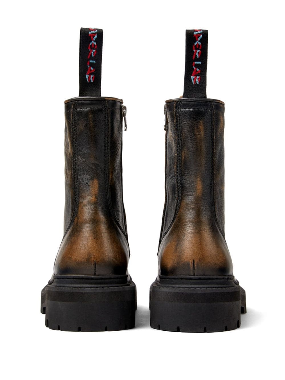 Eki lace-up leather boots - 4