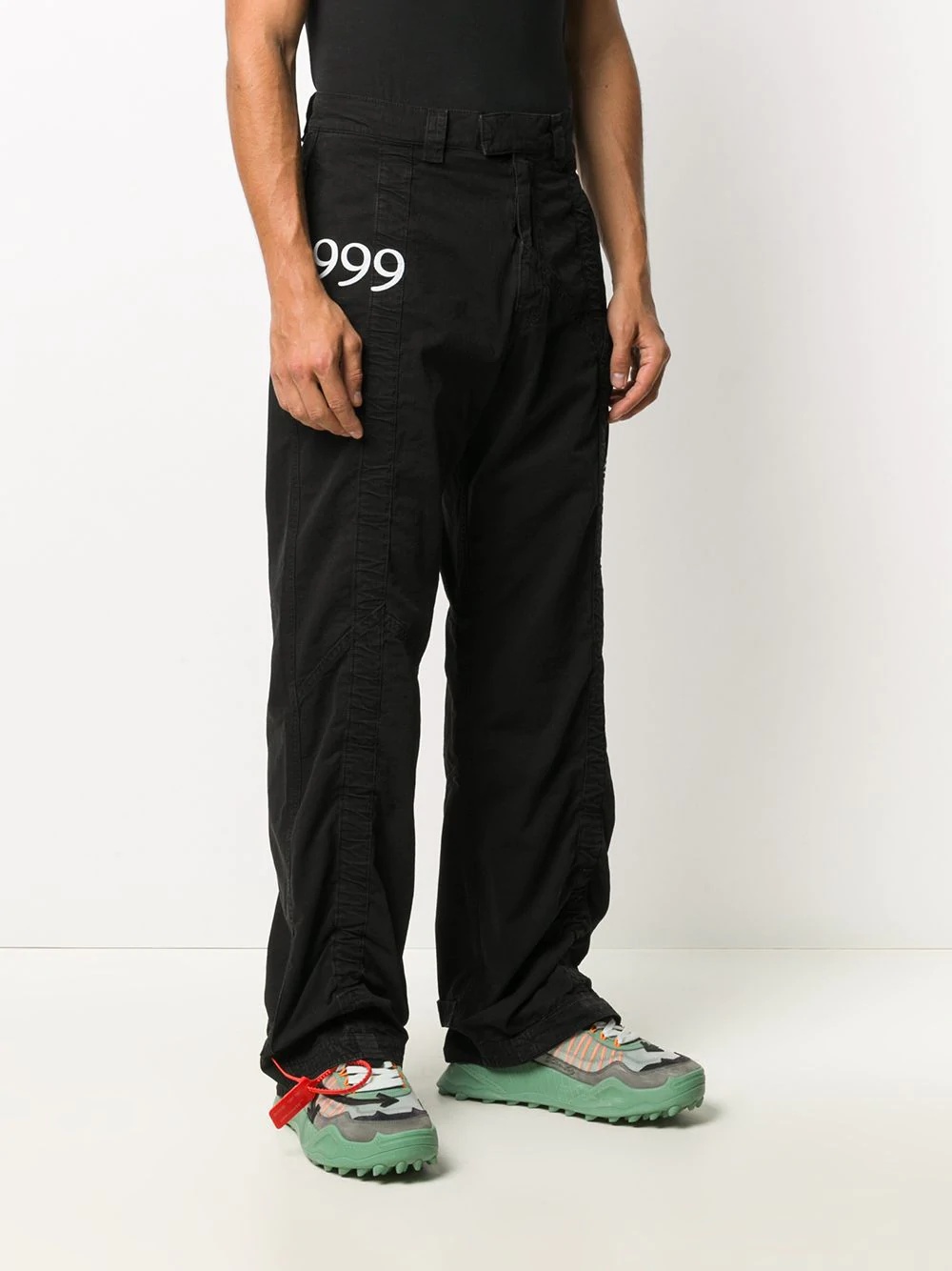 1999 straight-leg cargo trousers - 3