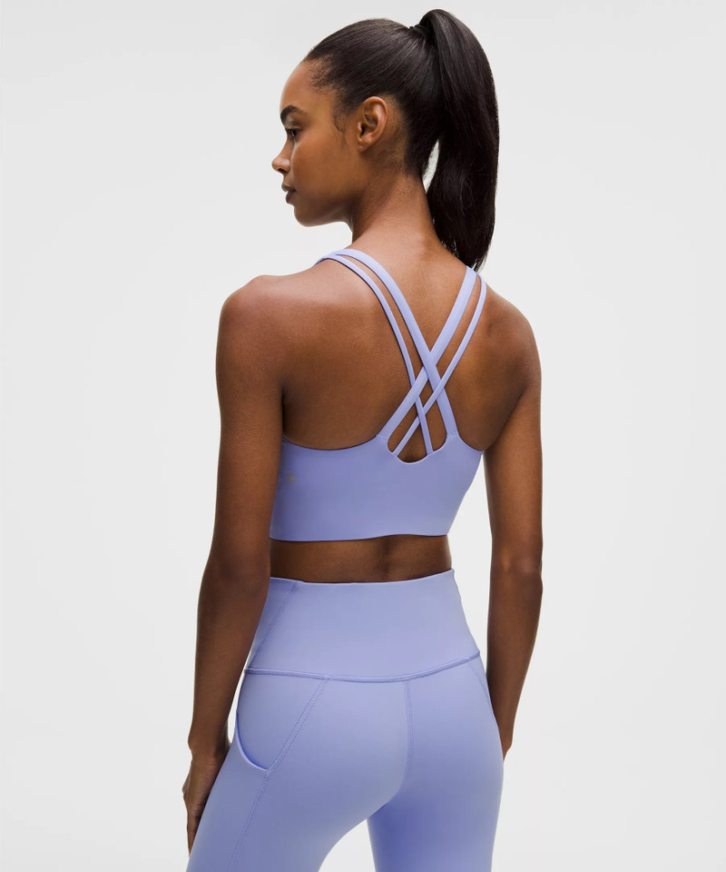 lululemon lululemon Energy Longline Bra Medium Support, B-D Cups *Evolve outlook