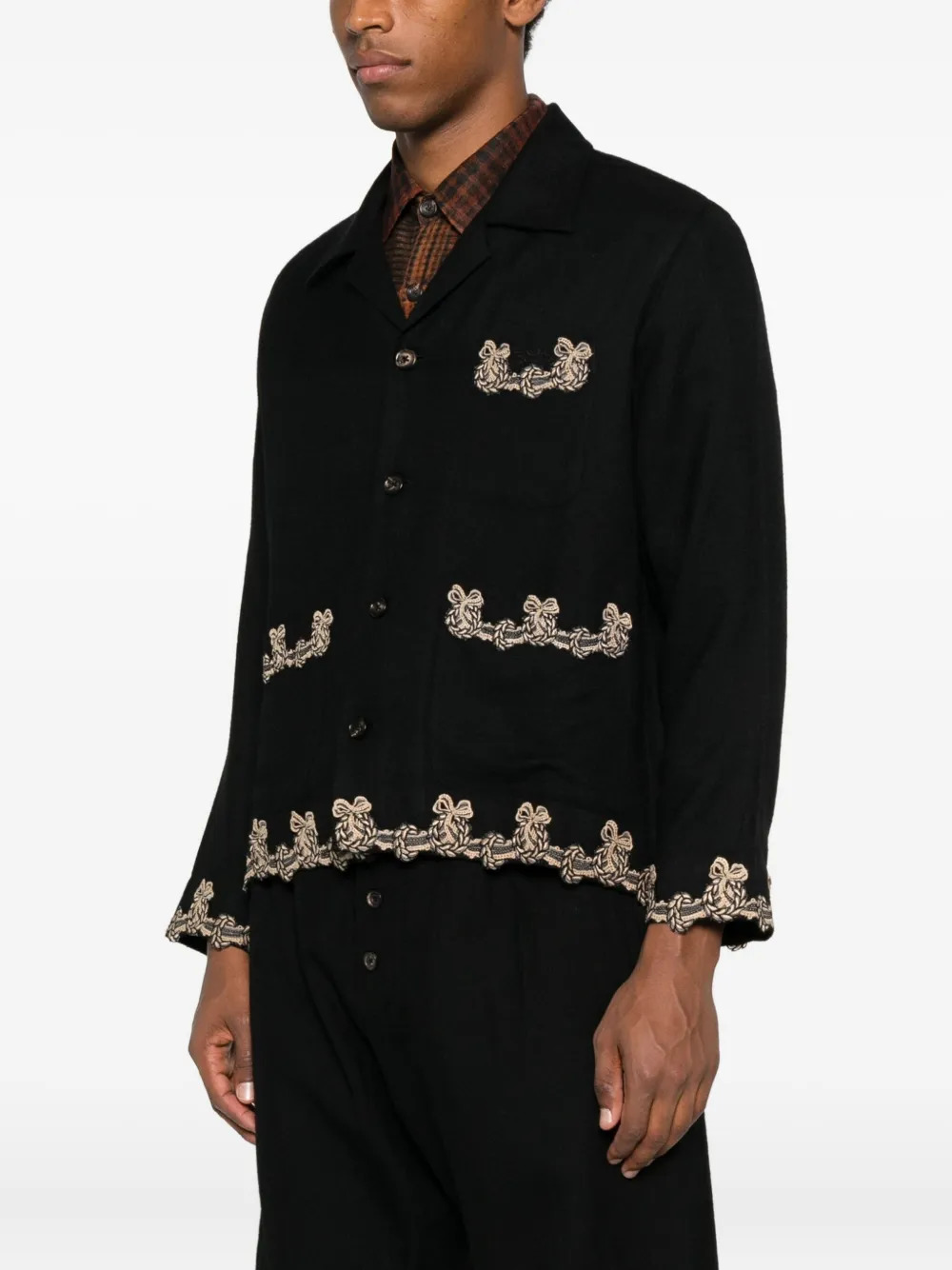 BODE - Men Laurelist Overshirt - 2