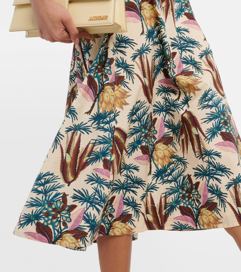 Devon cotton poplin midi dress 5