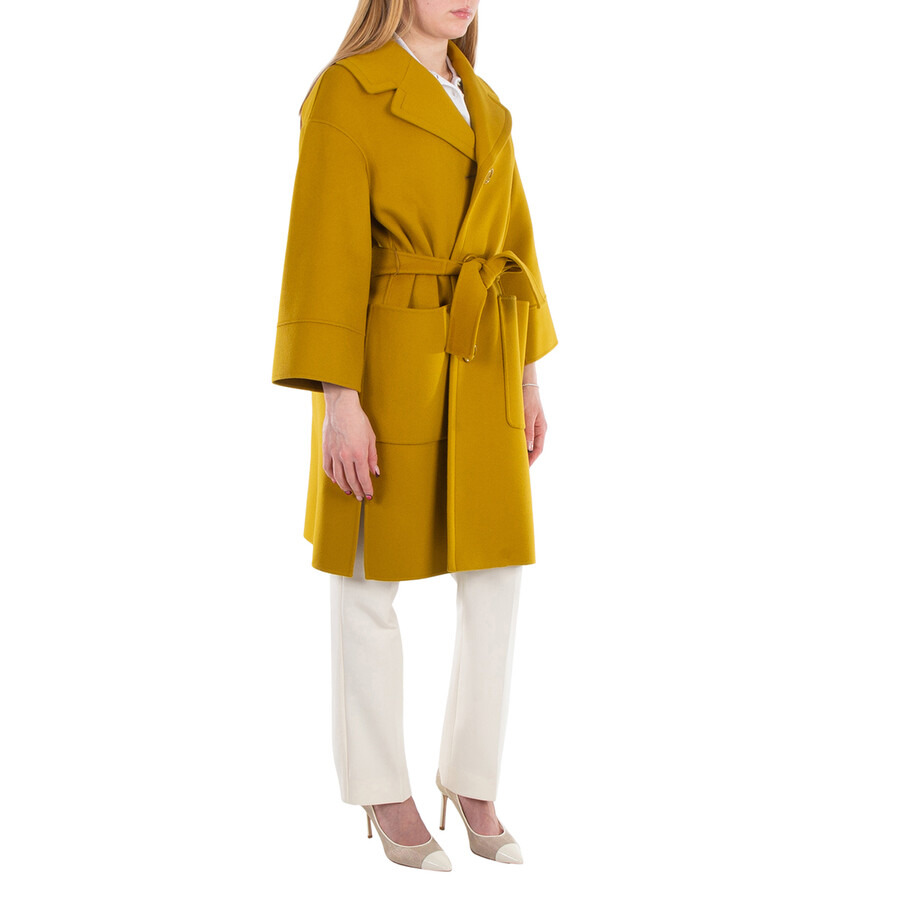Max Mara Marita Belted Wool Coat - 3