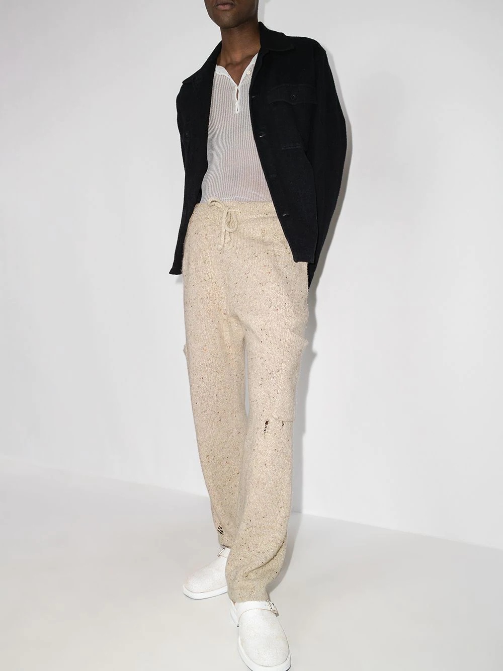 patch-pocket track pants - 5