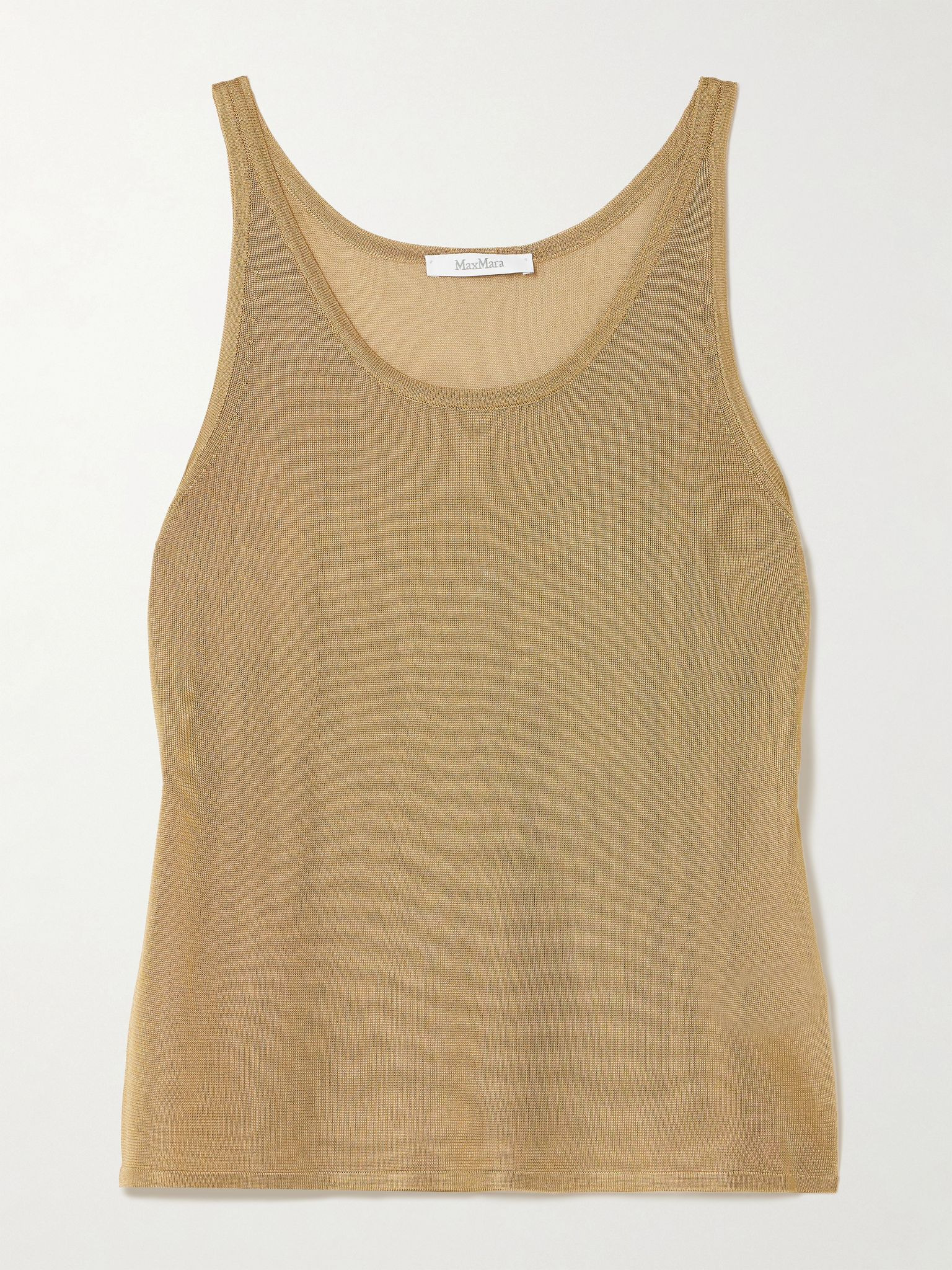 Nardo knitted tank Gold - 1
