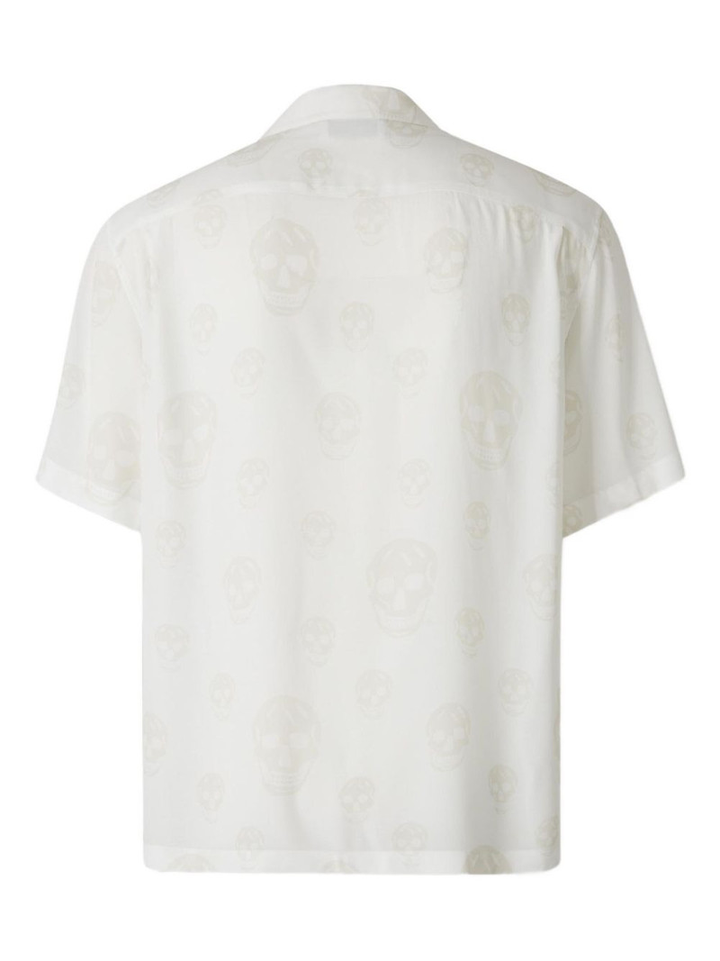 Alexander McQueen skull-print shirt outlook