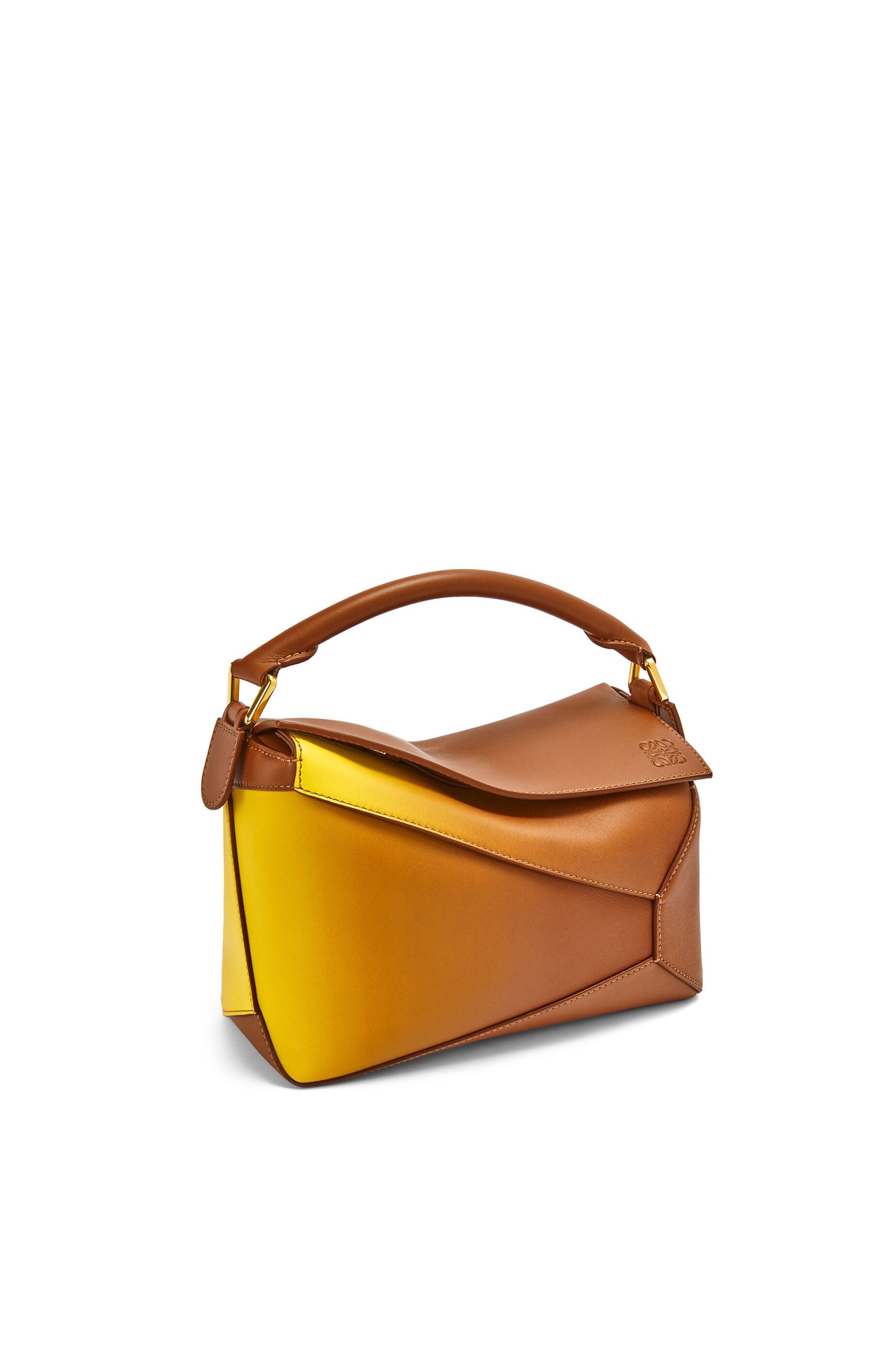 Small Puzzle Edge bag in degrade nappa calfskin - 3