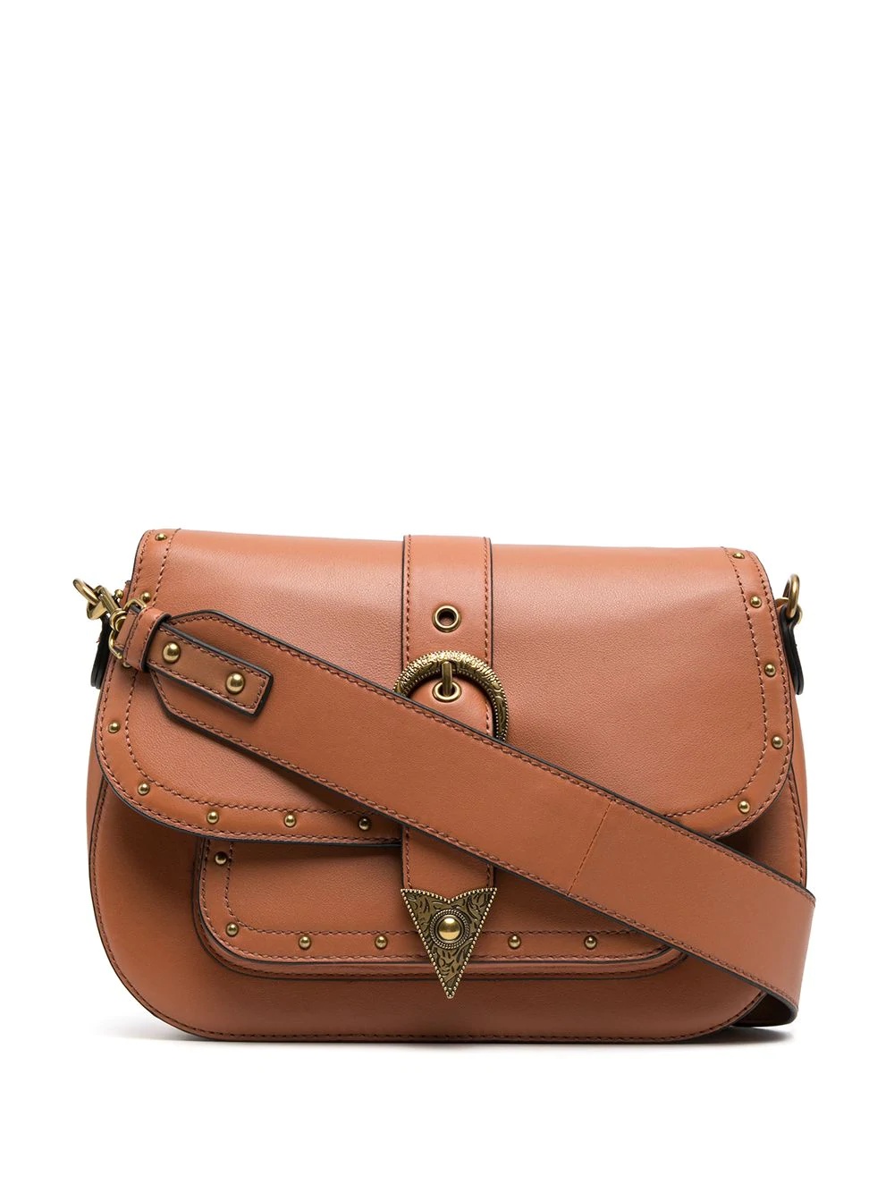 buckle-detail satchel - 1