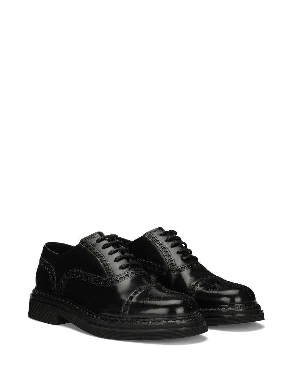Francesina leather derby shoes - 2