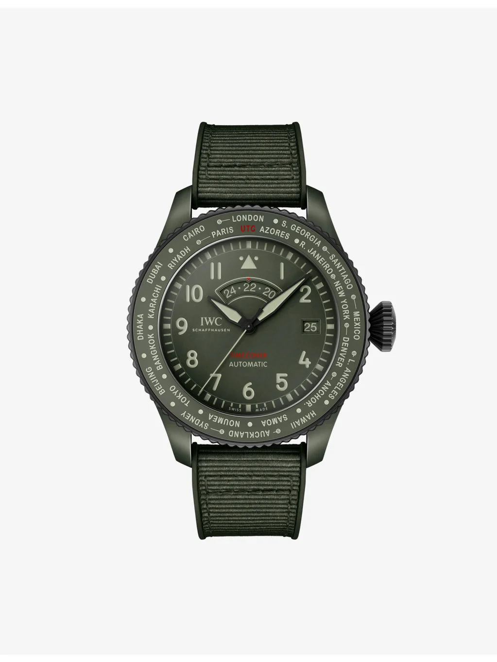Pilot’s Watch Timezoner Top Gun Woodland Ceramic Automatic Watch 46mm - 1