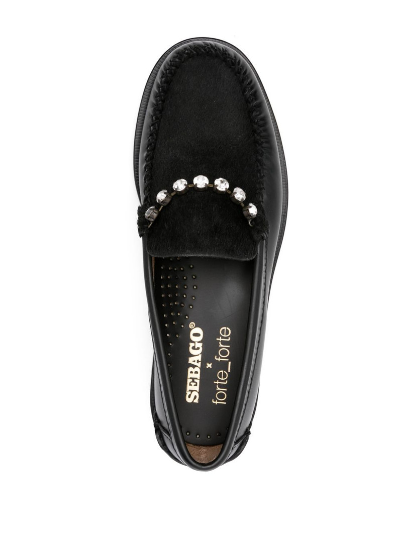 crystal-embellished loafers 4