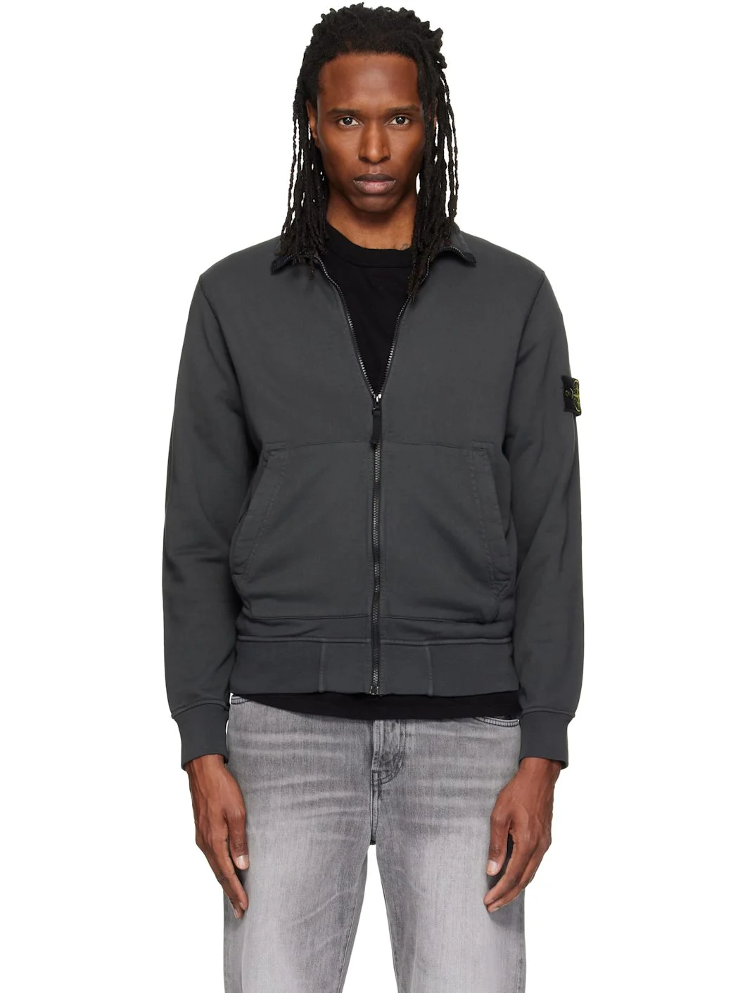 Gray 6100063 Organic Cotton Jacket - 1