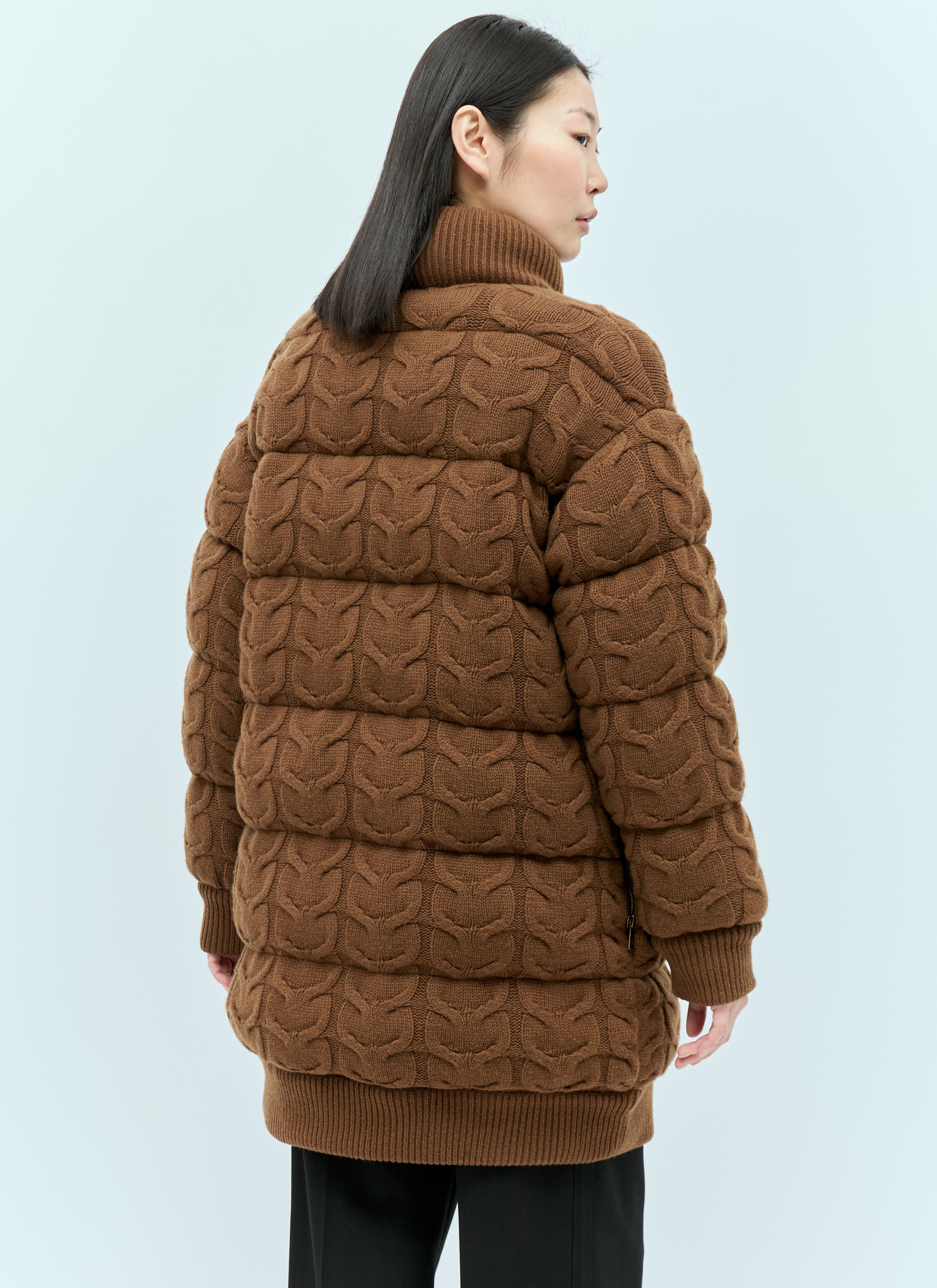 Max Mara Women Wool And Cashmere Down Jacket - 6