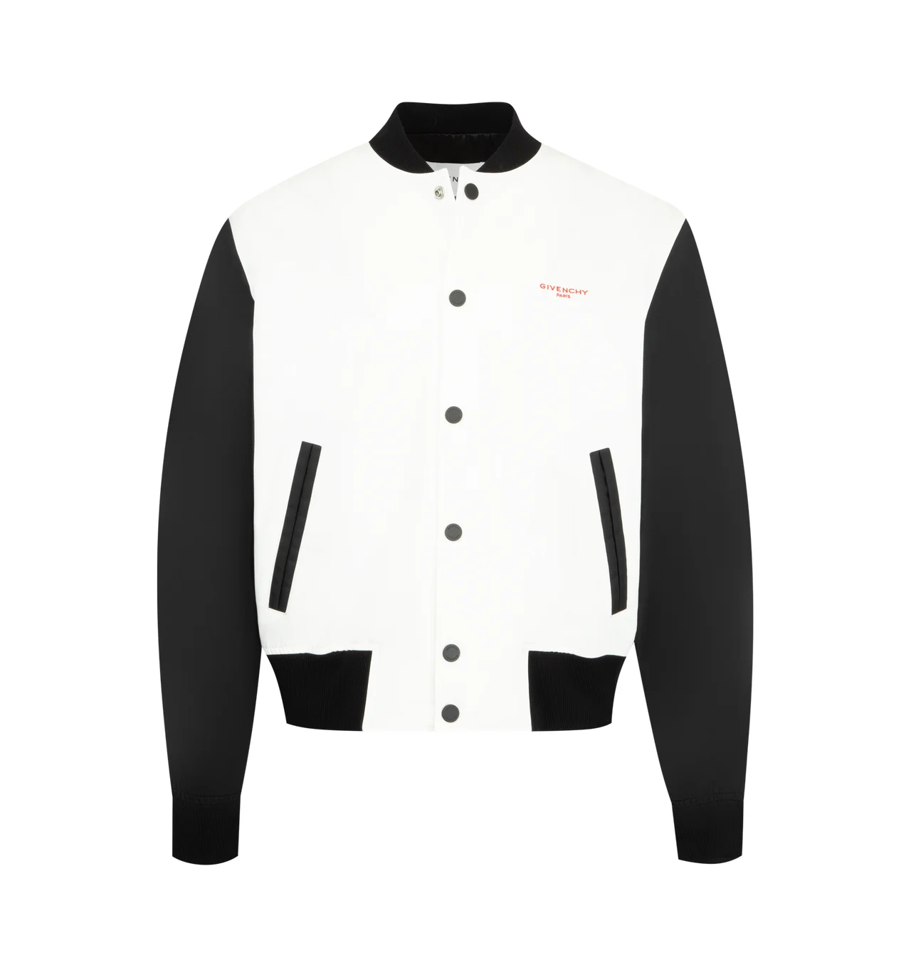 BOMBER MIX MATERIAL LEATHER COTTON - 1