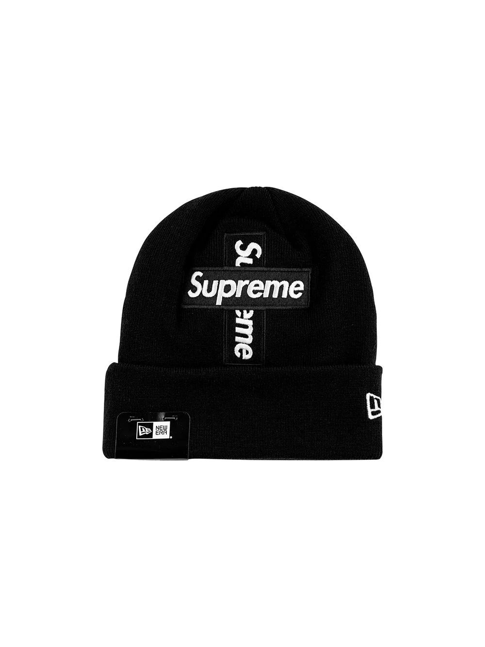 New Era Cross box logo beanie - 1