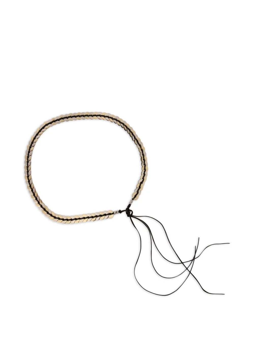 disc tassel belt - 1