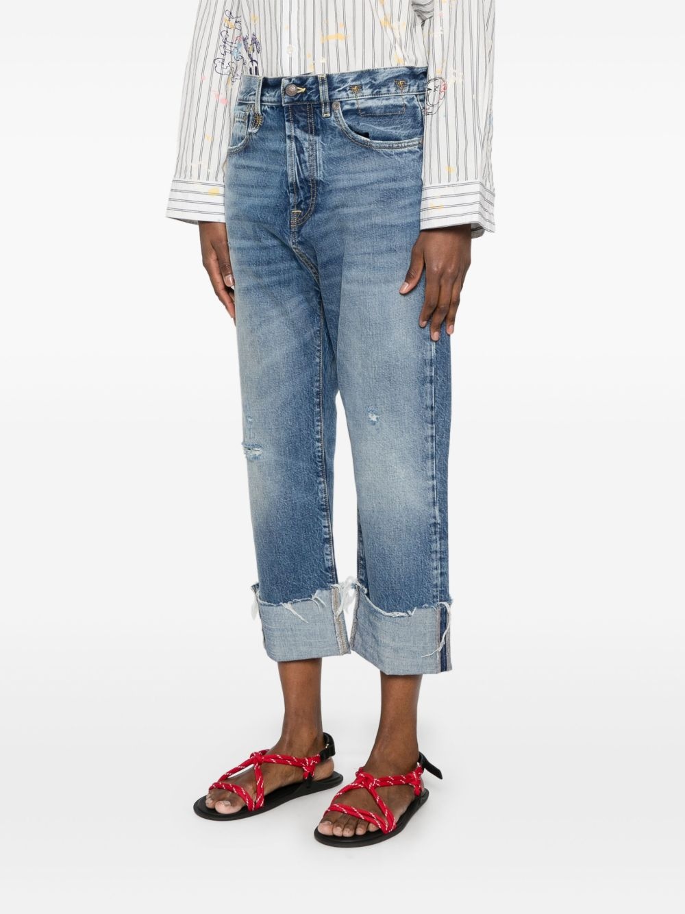 drop-crotch jeans - 3