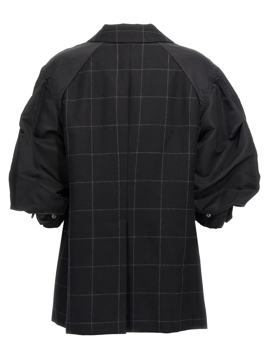 Sacai 'Windowpane' Blazer - 2