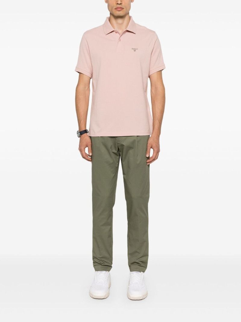 Barbour logo-embroidered polo shirt outlook