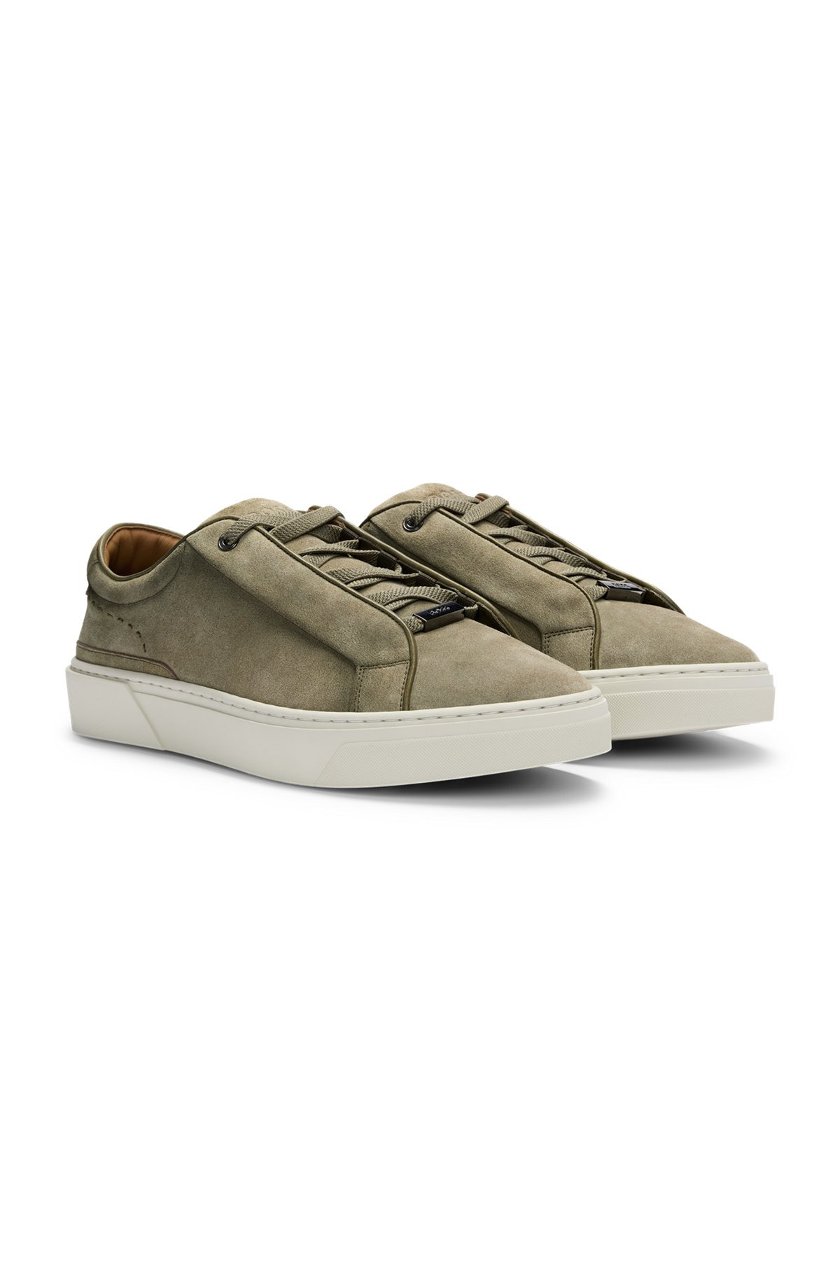 GARY LOW-TOP TRAINERS IN SUEDE - 2