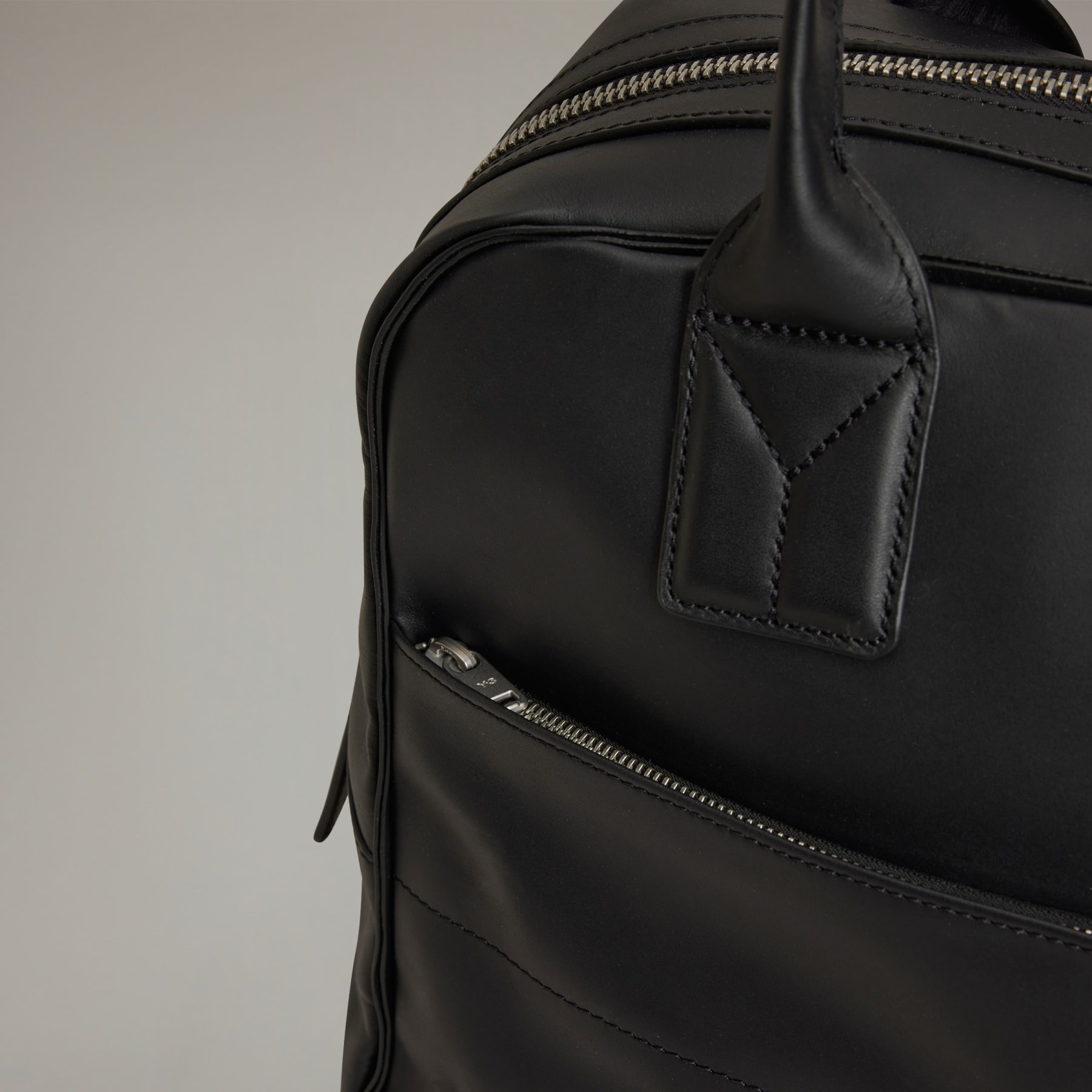 Y-3 Leather Airliner Bag - 5