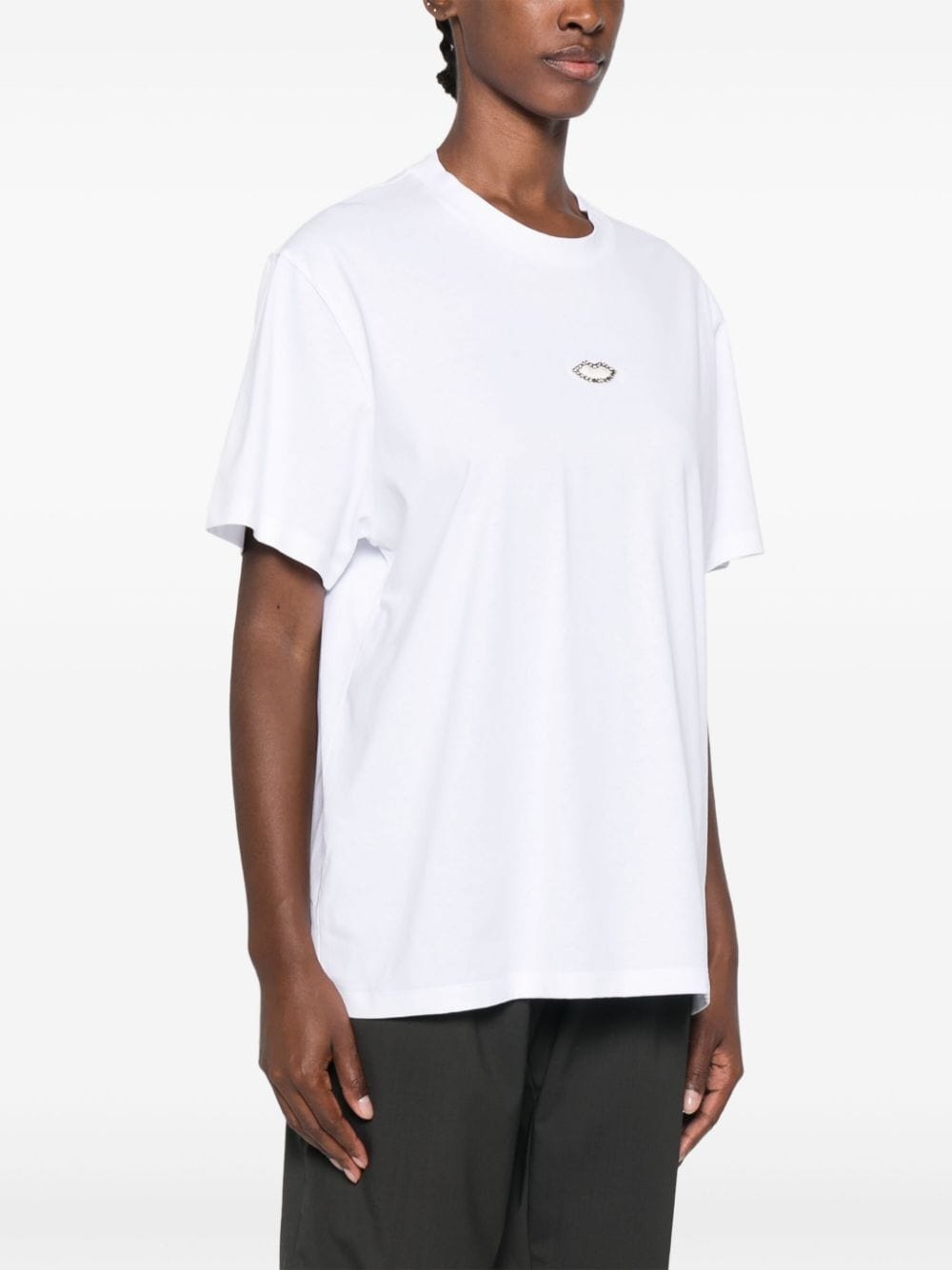 【送料&関税込】Stella McCartney Crystal Lips T-shirt Stella McCartney crystal lips T-shirt | REVERSIBLE