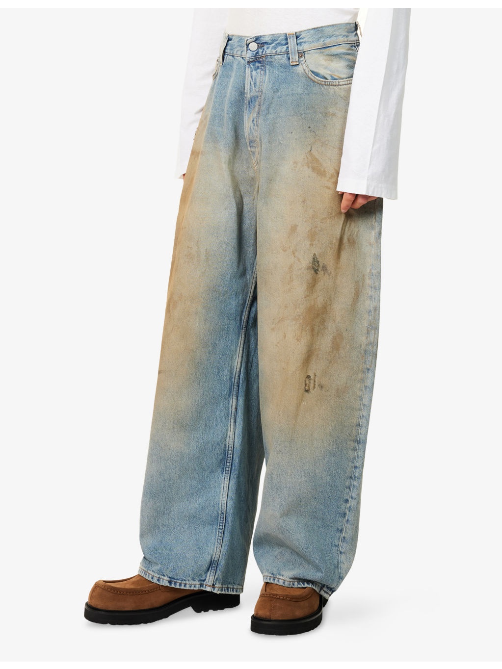 Penicillin Wide-Leg Denim Jeans - 3