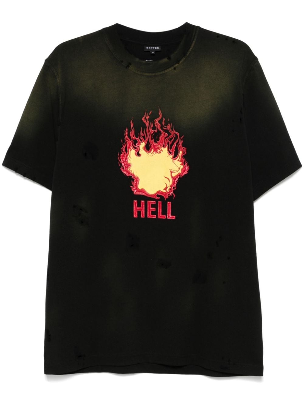 Hell-print T-shirt - 1