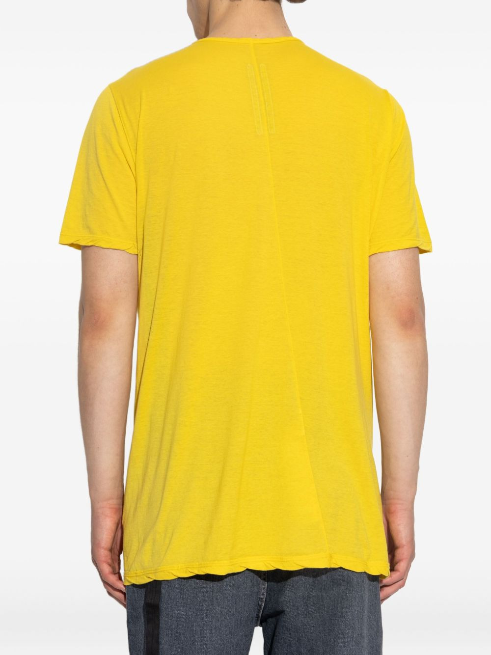 raw-edge short-sleeve T-shirt - 4