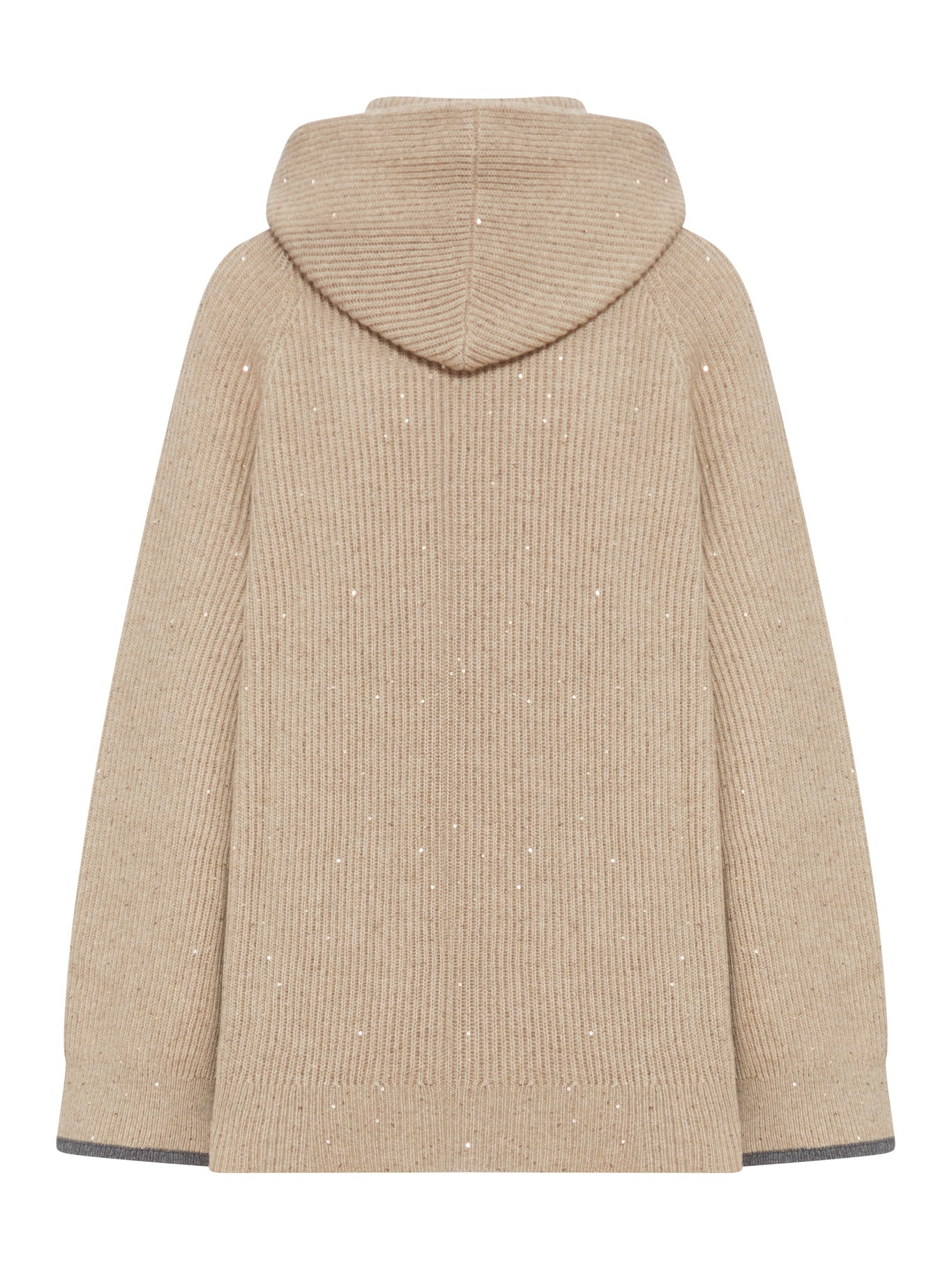 CASHMERE SWEATER WITH HOOD - 2