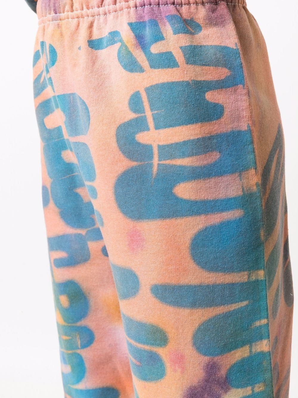 graffiti-print trousers - 5