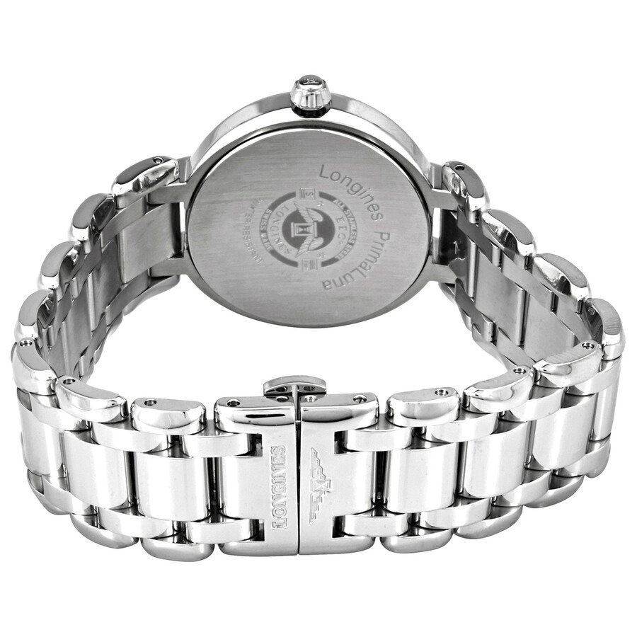 Longines Prima Luna Quartz White Dial Ladies Watch L8.115.4.71.6 - 3