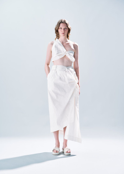 ISSEY MIYAKE TWISTED SKIRT outlook