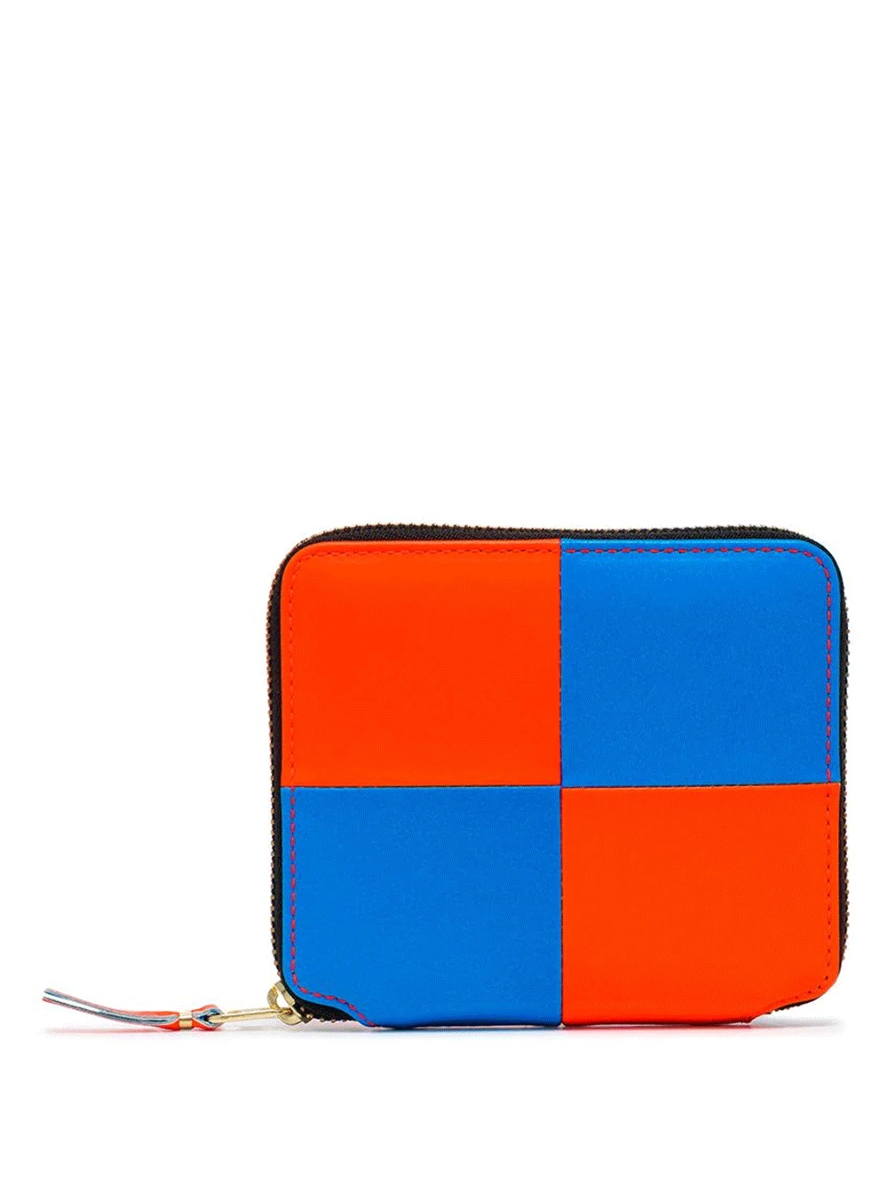 Fluro Square Zip Arnd Wallet - 1