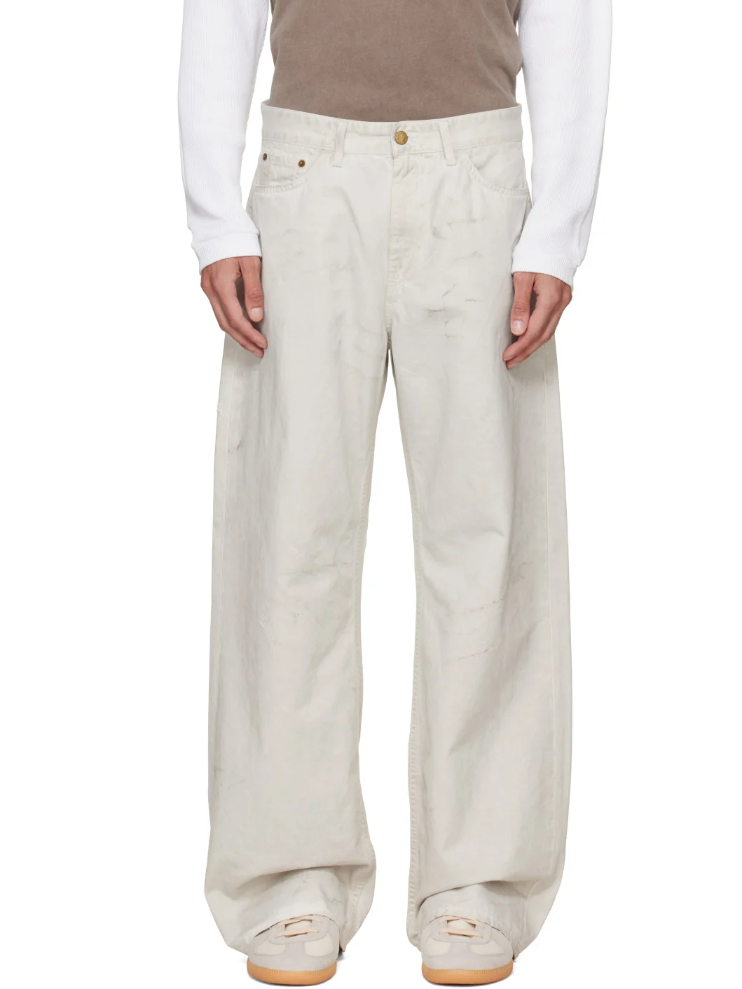 Off-White Chino Trousers - 1