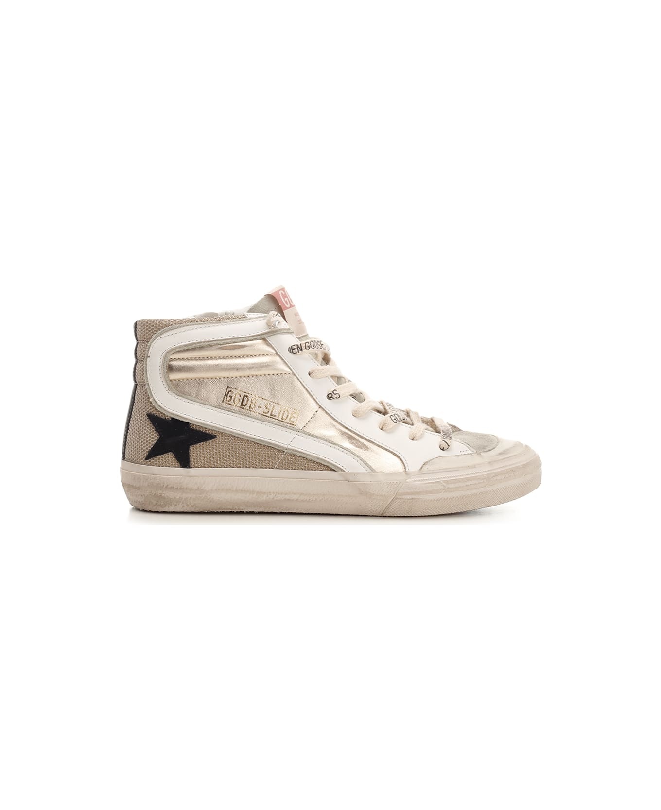 'slide' High Top Sneakers - 1