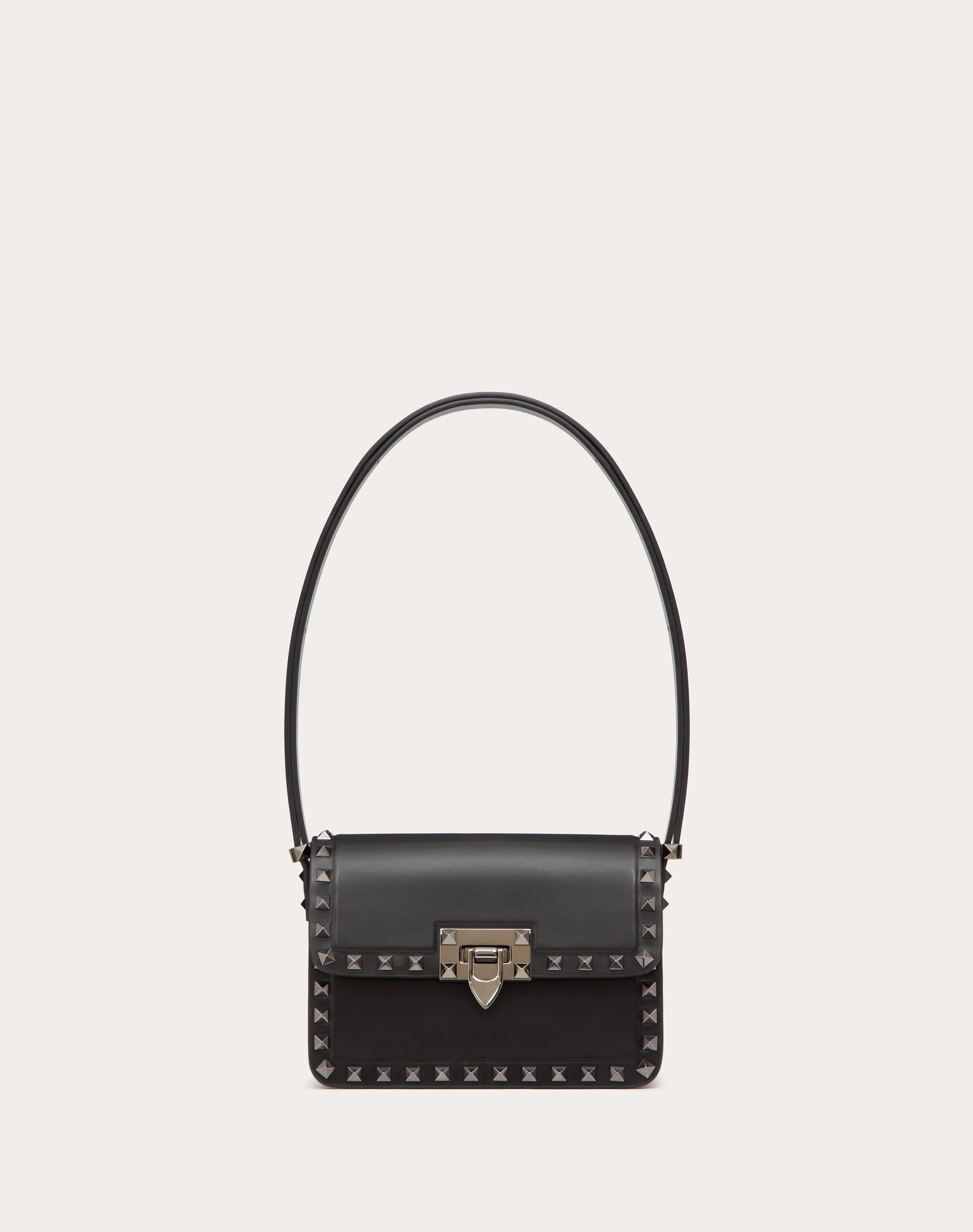 SMALL ROCKSTUD23 SMOOTH CALFSKIN SHOULDER BAG - 1