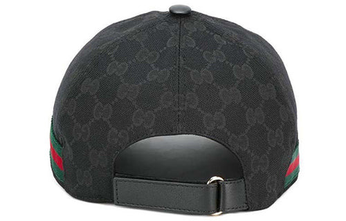 Gucci Original GG Canvas Baseball Hat With Web 'Black' 200035-KQWBG-1060 - 4