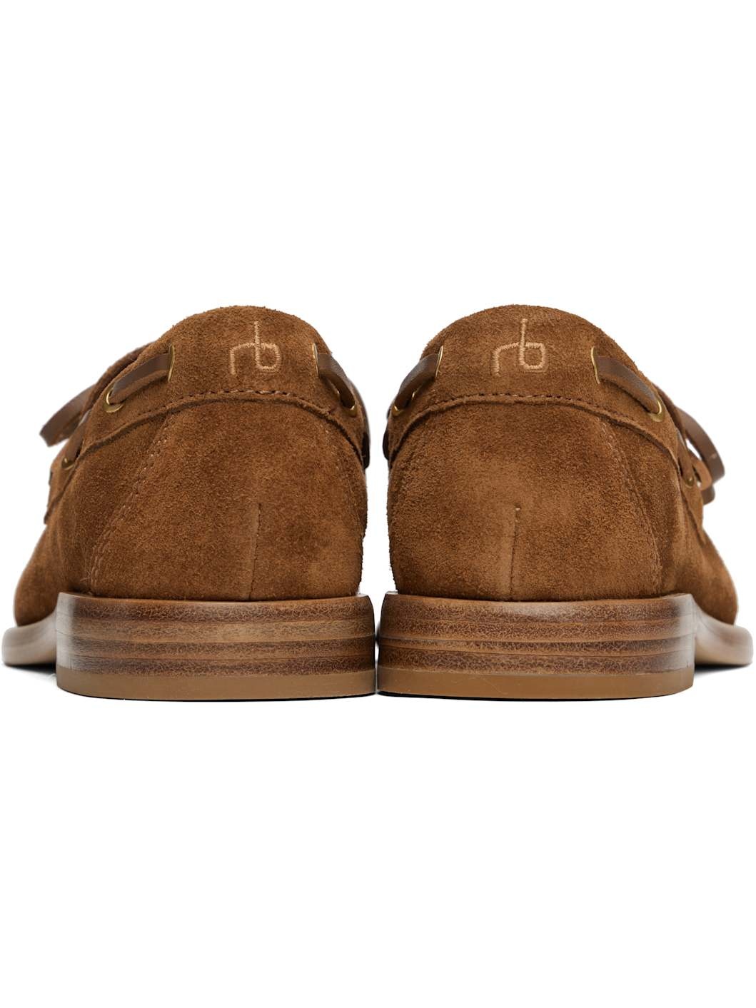 Tan Carter Suede Boat Shoes - 2